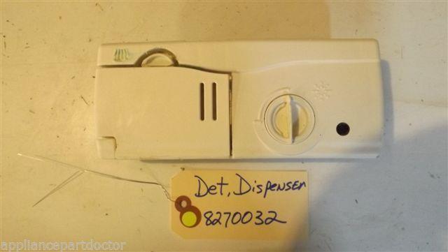 KENMORE DISHWASHER 8270032 det dispenser used part KENMORE DISHWASHER 8270032 det dispenser used part